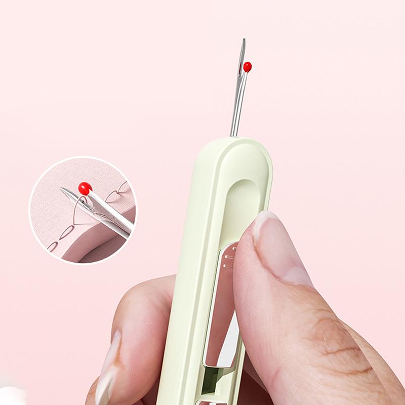 2 In 1 Needle-Threaders With Seam Ripper Needle Threader Seam Remover Seam Ripper For Sewing Crafting Cross-Stitch Accessories