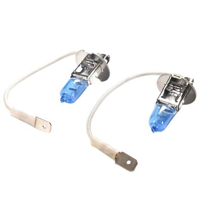 Super White H3 100W Led Halogen Car Driving Headlight Fog Light Bulbs 12V 2X ER