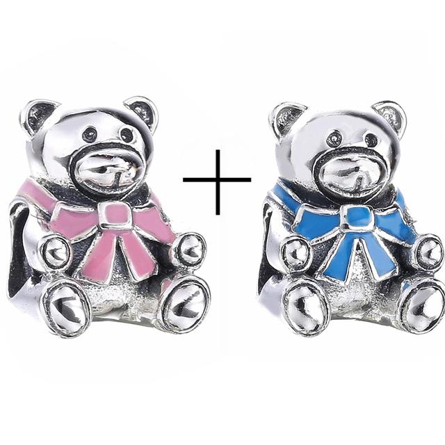 2pcs /Lot New Mom &Dad Charm Beads Fit European Style Brand Bracelets For Women Family Romantic Jewelry Gift Buy 1 Get 1 Free