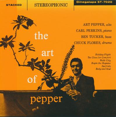 CD ART PEPPER CARL PERKINS BEN TUCKE  The Art of Pepper TOCJ6838 Pacific Jazz 2006 Japan Jazz Used