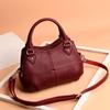Fashionable Womens Shoulder Bag Soft Pu Leather Casual Tote Bag In Elegant Colors