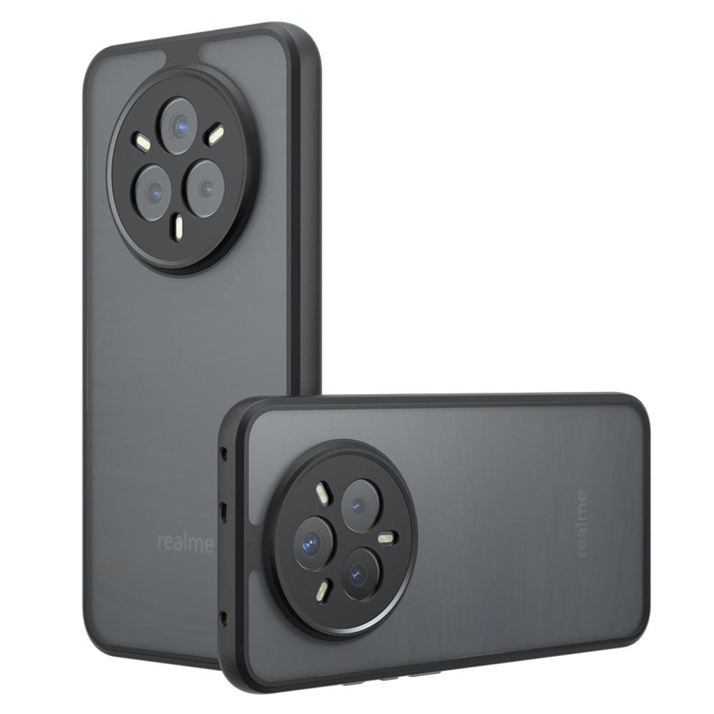 

For Realme 14 Pro 5G Case Drop Proof TPU+PC Matte Back Phone Cover Type A