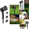 Vibrant Starry Sky Laserlight Christmas Projector Ideal For Outdoor Decorations