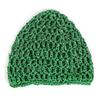 Dámská pletená čepice Dutý design Prodyšnost Drdolový účes Elastická ozdoba hlavy Zimní všestranný vlasový doplněk