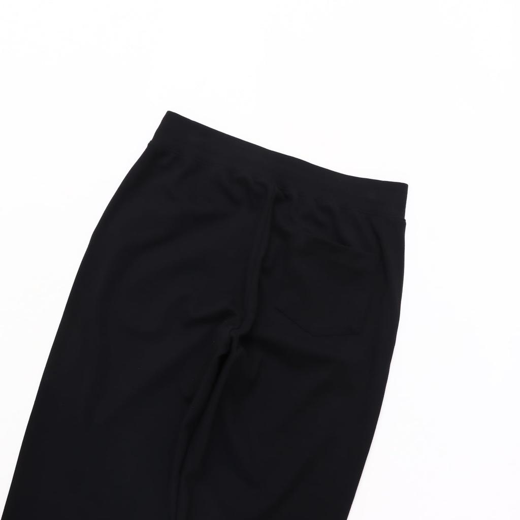 Champion Stretch Logo Long Women's One-Point Pants, Black, CW-AS203