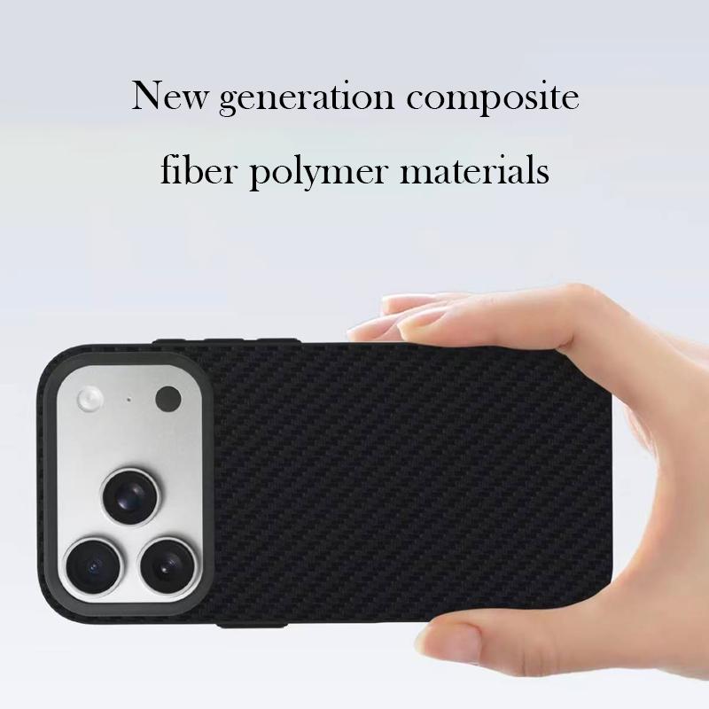Magnetic Case For iPhone 17 Pro Max Wireless Charging Back Cover Case for iPhone 17 Pro