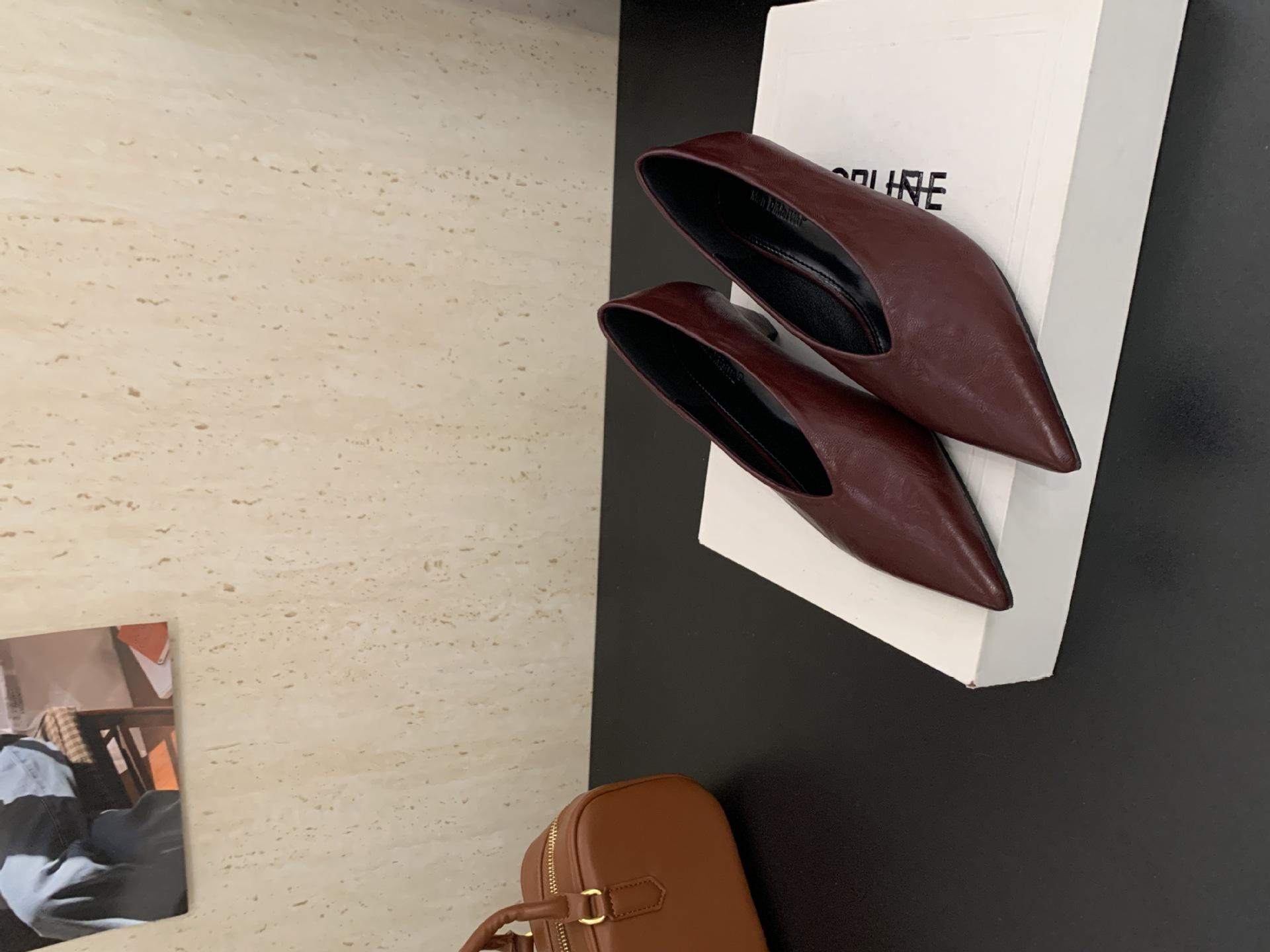 Women s Pointed Toe Block Heel French Style Elegant Office Pumps - Elegant for Parties & Office 35