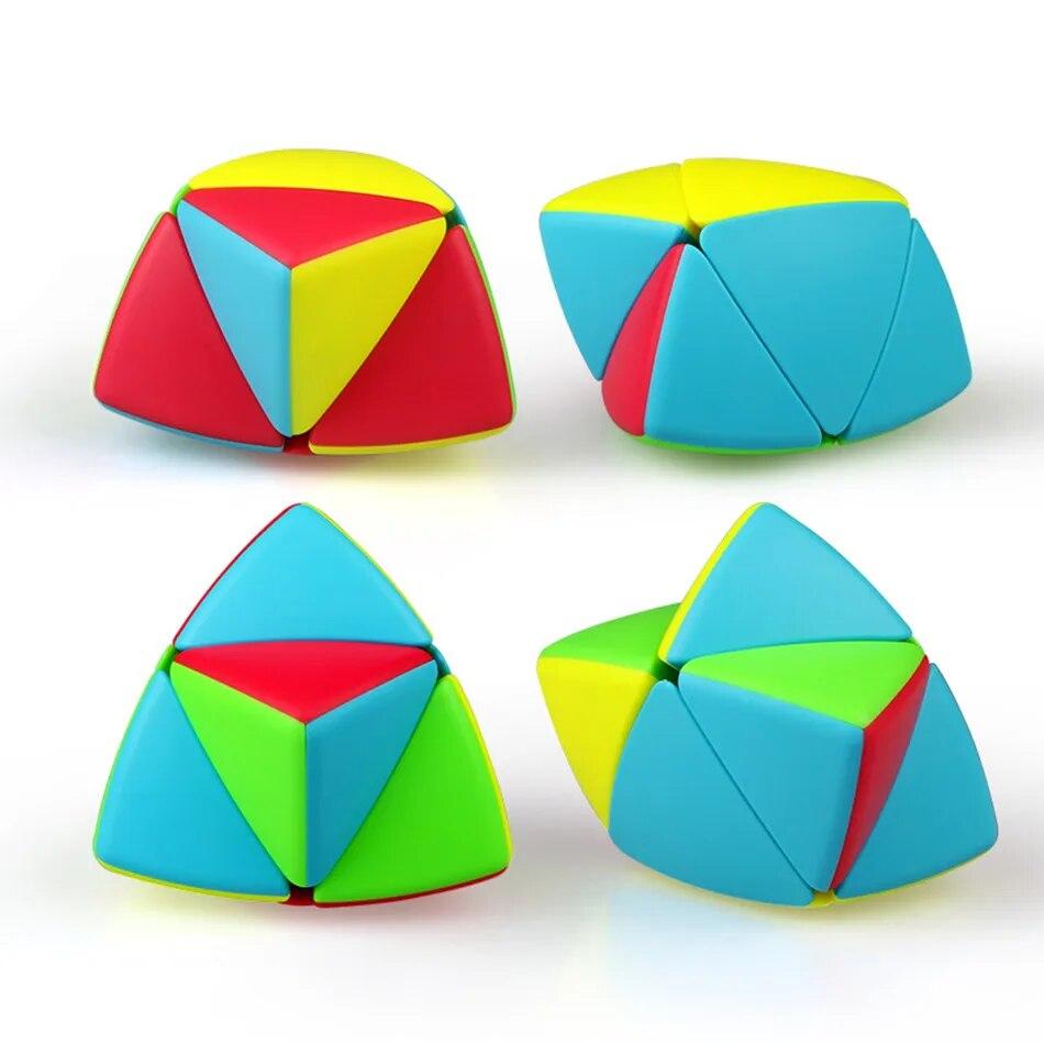 Qiyi 2x2 Rice Dumpling Cube Mastermorphix Magic Cube 2x2x2 Profissional Educational Toys For Brain Training Neo Cube
