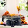 62KD 4Piece Witch Cauldron Kettles for Halloween Treats, Parties Favor Patrick's Day Decors Witch Cauldron Candy Holders