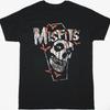 Misfits Pushead Vampire Graphic Unisex 100Cotton Shirt 2026 Summer New Unisexs Y2k Rock Gothic Style Fashion Streetwear Tshirt
