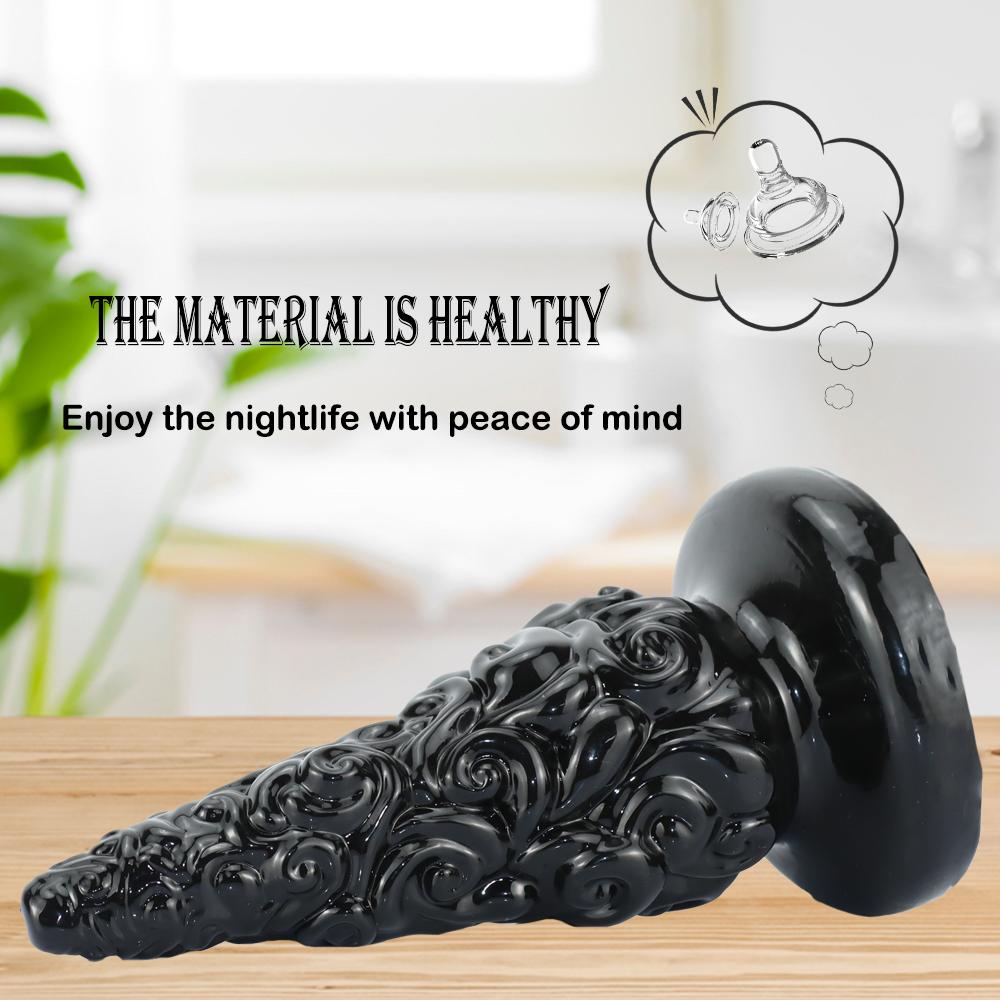 Zatyczka Analna Miękki Dildo Analne Przyssawka Duża Zatyczka do Tyłka Dylatator Analny 18+ Dorosłe Zabawki Seksualne Analne dla Kobiet Mężczyzn Odbyt