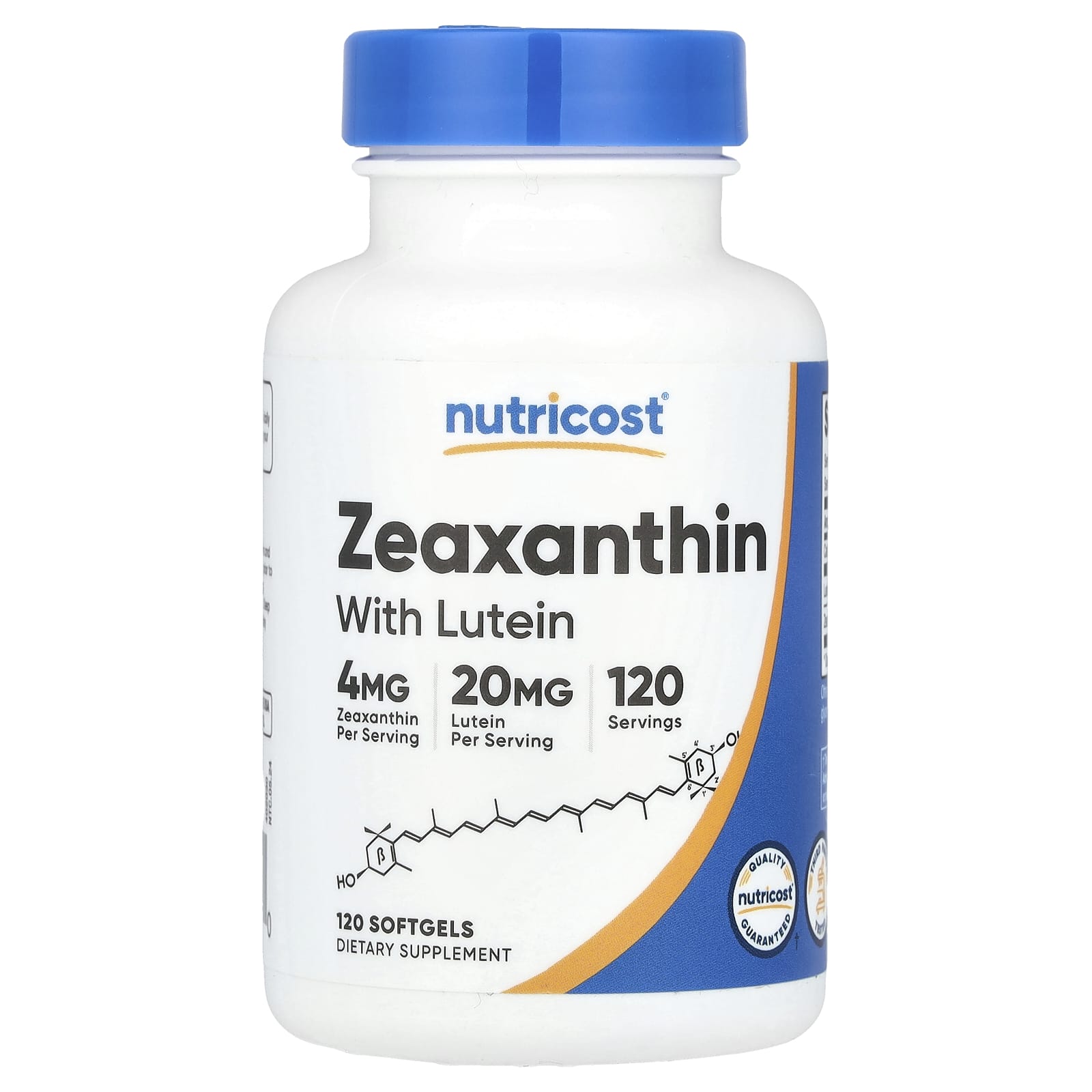 

Nutricost, містить зеаксантин і лютеїн, 120 м яких капсул