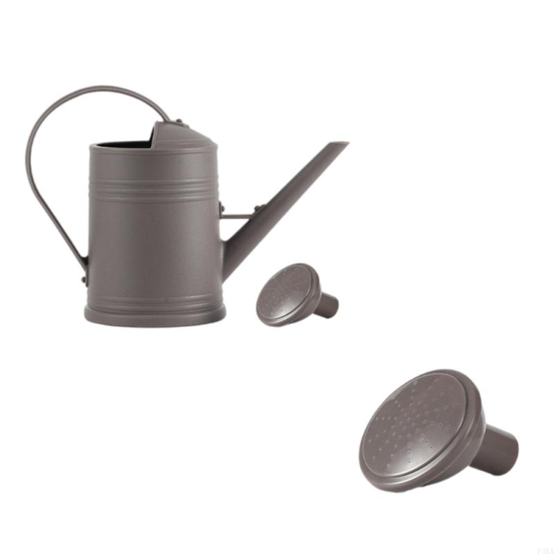 Large 2 Liter Garden Waterer Removable Sprinkler Head Suitable For Flower Beds Container Plant Indoor Outdoor Use темно-серого
