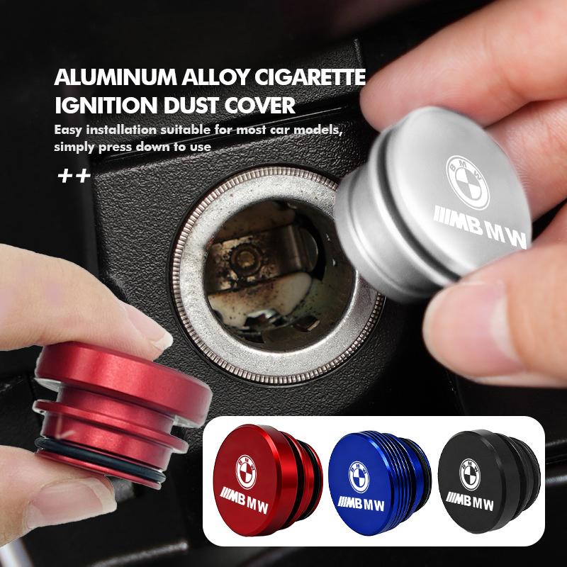 Car Cigarette Lighter Plug Dustproof Cover Fire Missile Button For BMW M 1 3 4 5 6 7 Series X1 X3 X4 X5 G20 G38 F48 E36 E39