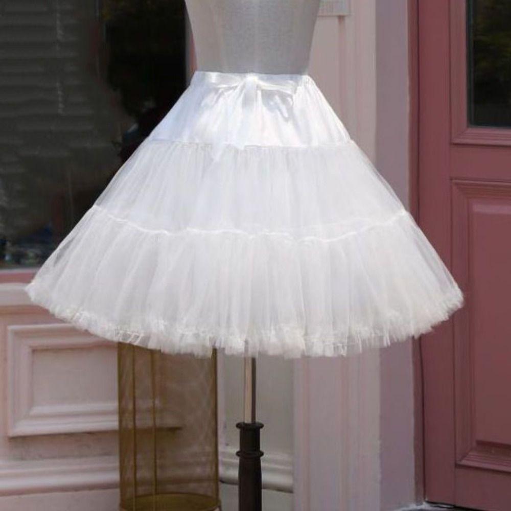 Mesh Short Dress Jupon Fille Multilayer Cosplay Crinoline Underskirt Petticoats for Wedding  Girls