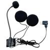 Helmet Microphone Speaker | Half Face Helmet Speaker, Waterproof Type-C Connectivity Noise Reducing Headphones with Mic for Streaming Studio Video