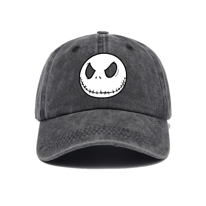 The Nightmare Before Christmas Jack Skully Cap - Unisex Soft Duckbill Hat
