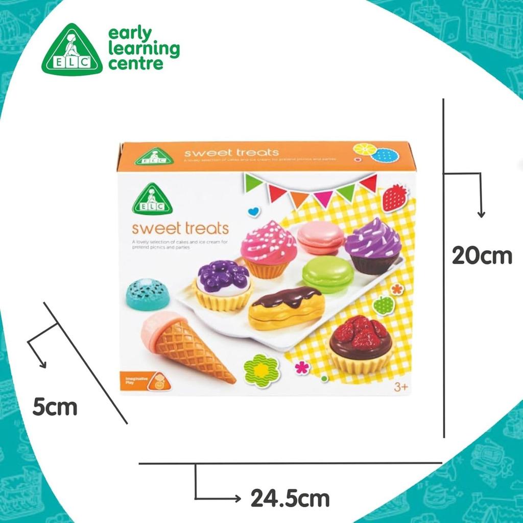 Early Learning Center Colorful Sweets Set, Pretend Play Set, Parent-Child Play, Educational Toy, Baby Toy, Baby Shower Gift, 200434, Authentic Product