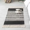 Cotton Linen Tassel Non-Slip Door Sofa Mat Floor Carpet Area Rug Tapestry Decor