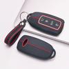 Key Shell Cover for Chery Tiggo7 Tiggo8 Tiggo5X Arrizo5 Arrizo6 with Keychain Anti-Scratch Guard Shockproof Protection Soft Grip Texture