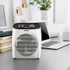 Chauffage soufflant - Soufflant céramique - 2000 W - DOMO - Chauffage soufflant salle de bain - Compact - Blanc