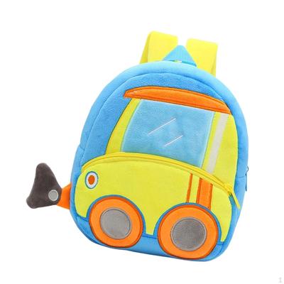 Mochila Infantil com Estampa de Desenho Animado Bolsa para Livros para Crianças Pequenas para Pré-escola, Viagem, Jardim de Infância