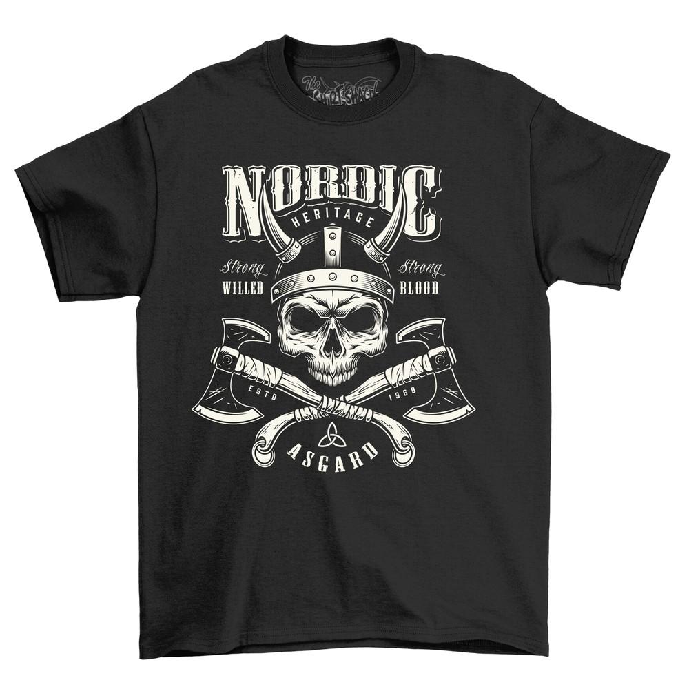 Nordic Heritage Asgard Viking t-shirt - Unleash Your Inner Viking! Funny and Fie