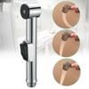 Kit Shower Head Toilet Spray Chrome Hand Held Handheld Douche Bidet