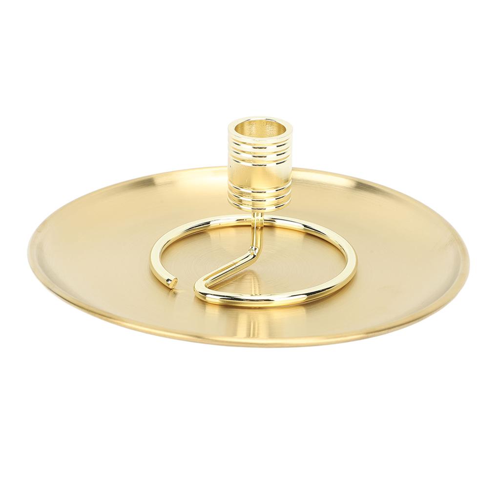 Moxa-Sammler-Stab-Aufbewahrungsbasis Edelstahl Rund Stabil Sicher Kompakt Rollender Brenner-Tablett für