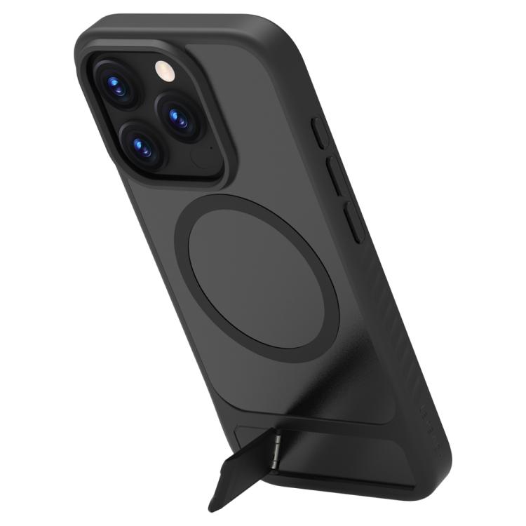 LeReach Le‑Chic Series Magnetic Phone Case Built‑In Hidden Integrated Kickstand Protective Shell For iPhone Anti‑Drop Cover