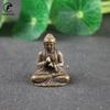 Copper Sakyamuni Buddha Miniature Figurine Home Decor Statue Brass Sculpture Office Desktop Decoration Car Ornaments Accessories