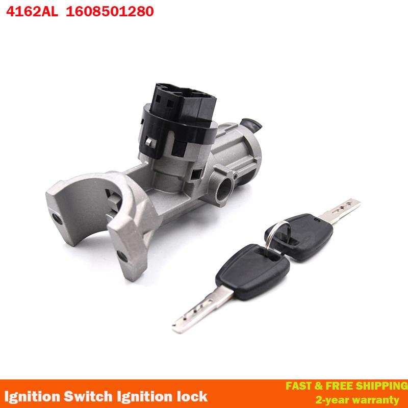 4162AL 1608501280 1329316080 Ignition Switch Steering Lock 7P For Fiat Ducato Peugeot Boxer Citroen JUMPER Relay 2002-2006
