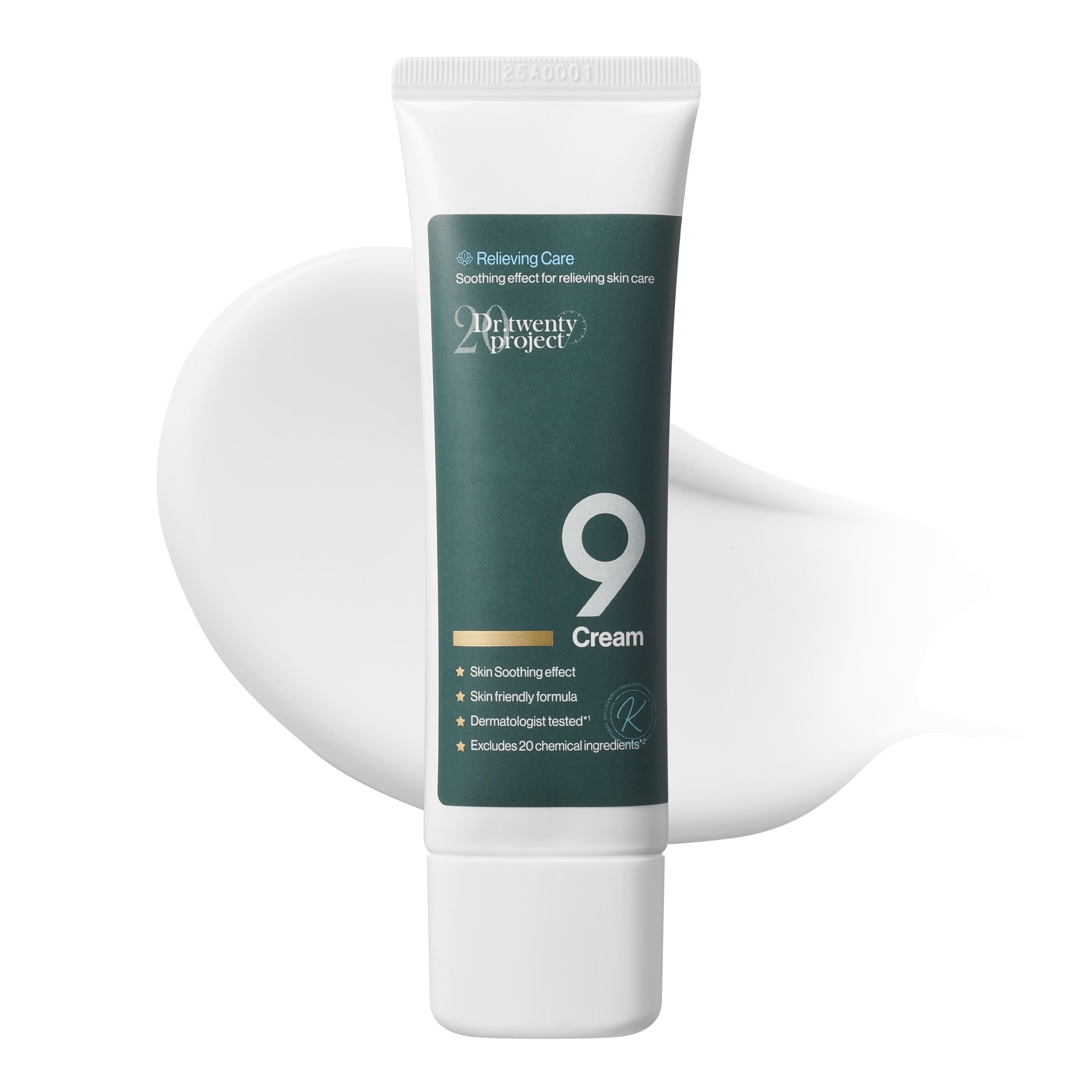 

Nine Cream 50 мл Успокаивающая эмульсия с полынью для и огрубевшей кожи Dr.twentyproject (9 кремов) Чувствительная, Сухая,
