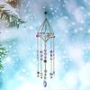 Kristall-Sonnenfänger Fensterhänge-Ornament Prisma Windspiele Traumfänger für Innen- und Außendekorationen Schmuckstück Geschenk