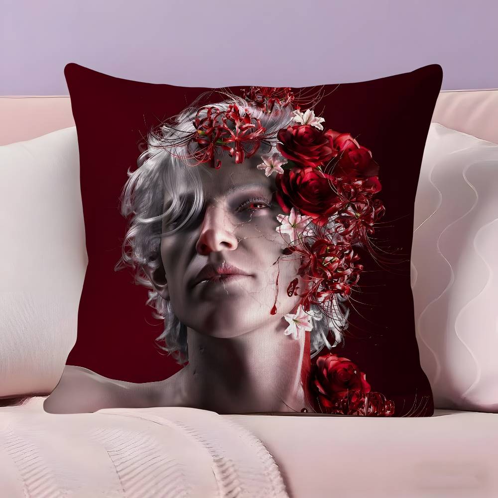 Baldurs Gate 3 Astarion Pillow Case Pillowcase Ultra Soft Skin Friendly Fabric Cloud Like Comfort & Concealed Zipper