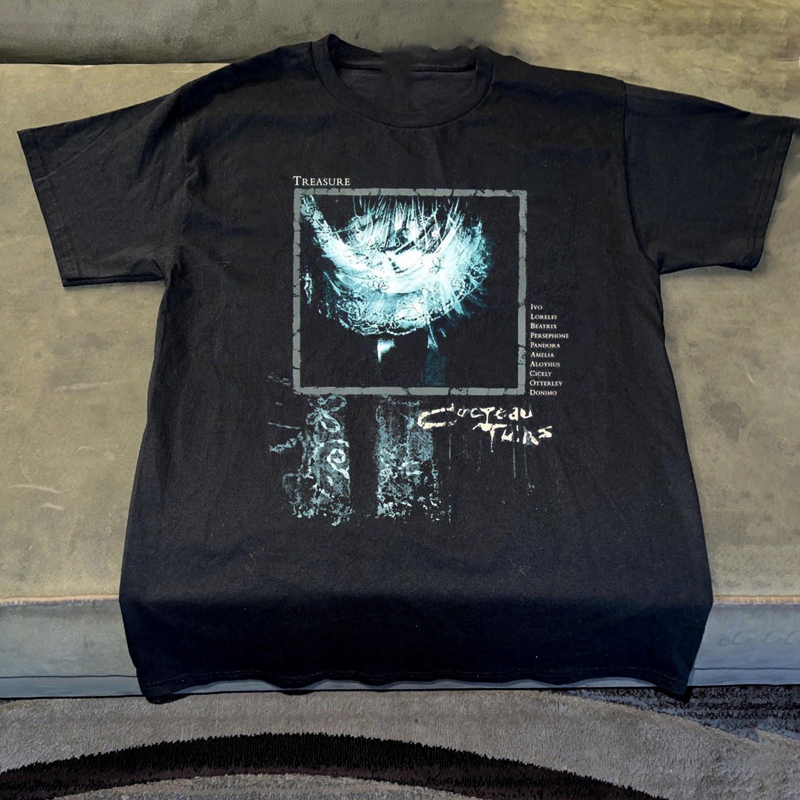 Cocteau Twins Band Treasure Album Poster Unisex T-Shirt Cotton Full Size L