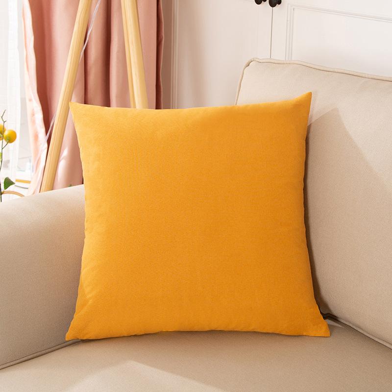 Cotton Pillow Cover Sofa Cushion Bedside Large Waist Pillow Bedside Rectangular Nordic Small Lumbar Support Pillow Pillowcase