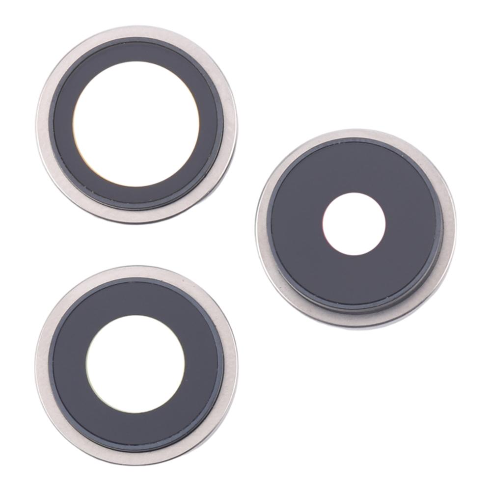 Pentru iPhone 16 Pro Max 1 Set Acoperire Lentilă Margine Cameră Spate cu Autocolant Adeziv (Fără Logo)