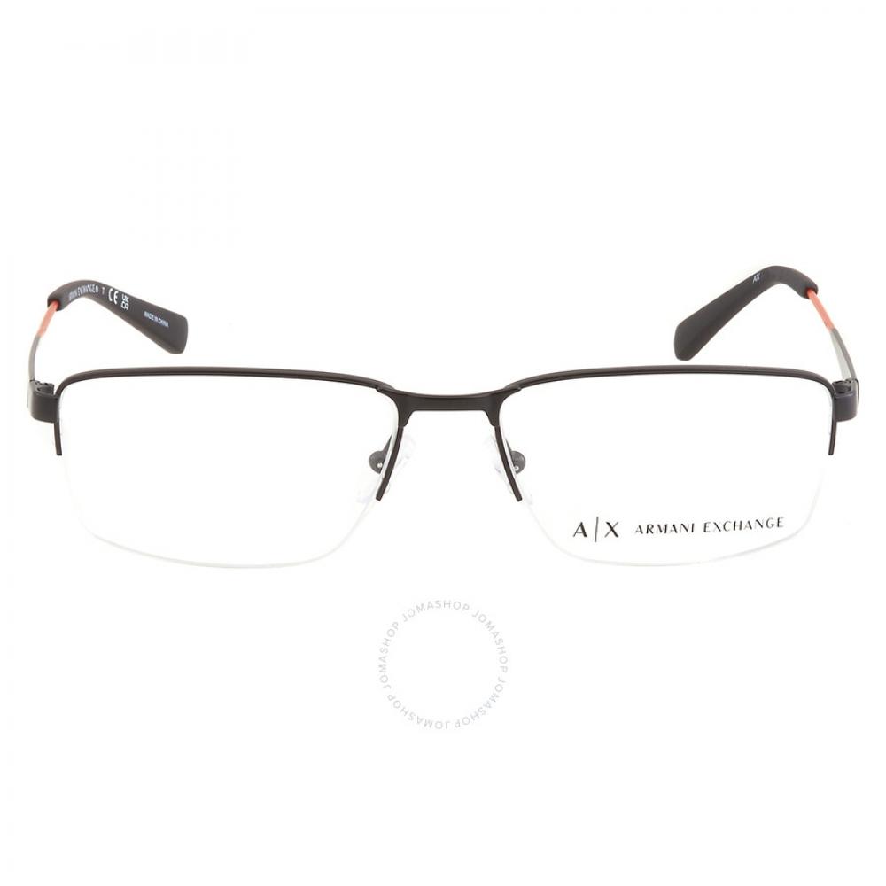 

Armani Exchange Demo Rectangular Men S eyeglaSSeS 0ax1038 6063 56