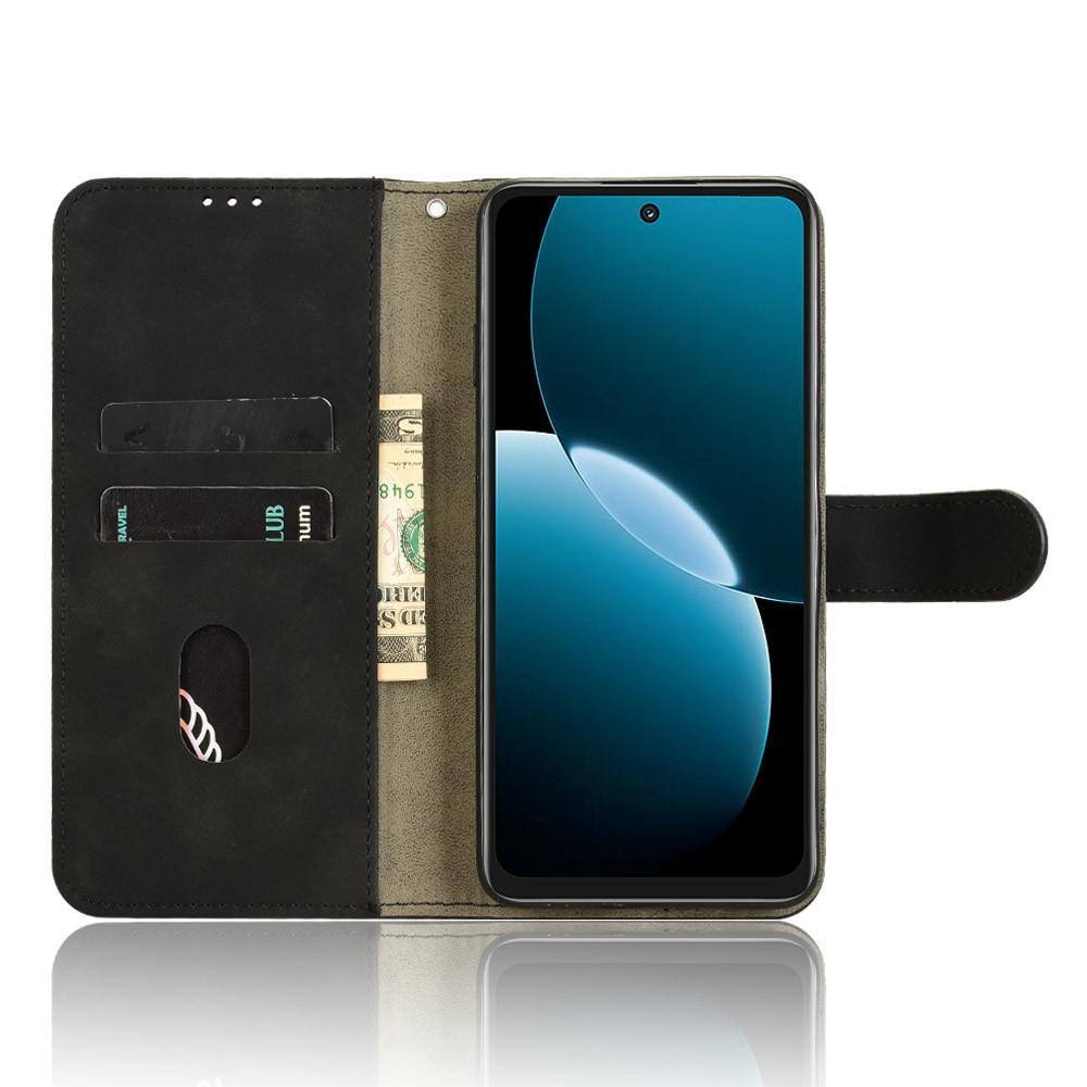 

For Huawei Enjoy 80 Leather Case Skin Feel Anti Drop Wallet Flip Phone Cover Rose