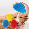 Massage Hairdressing Hair Fur Cat Deshedding Comb Dog Bath Massage Pet Bath Brush Pet Supplies