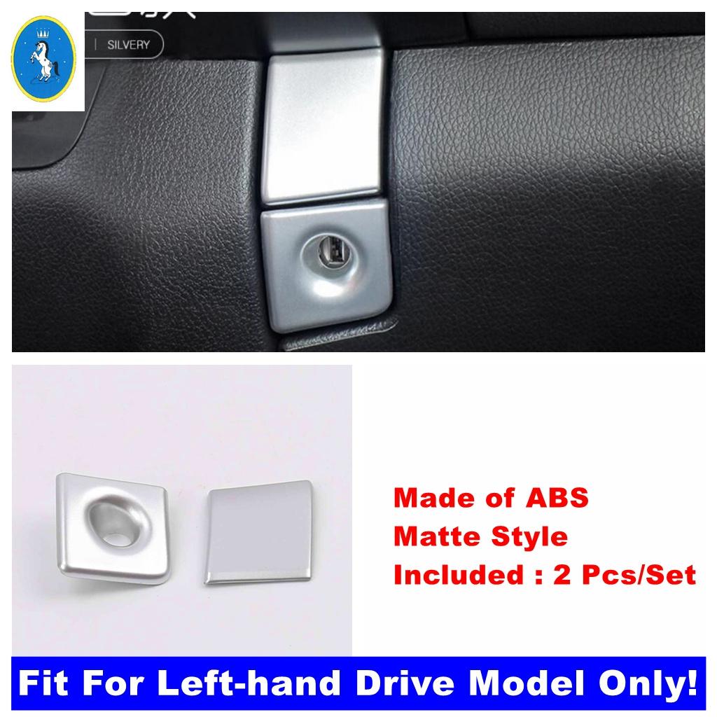 For Lexus 200 250H UX  - 2024 ABS Auto Dashboard Air AC Vent Outlet / CD Panel / Glove Box Sequin Cover Trim Accessories Kit Glove Box Sequin-B