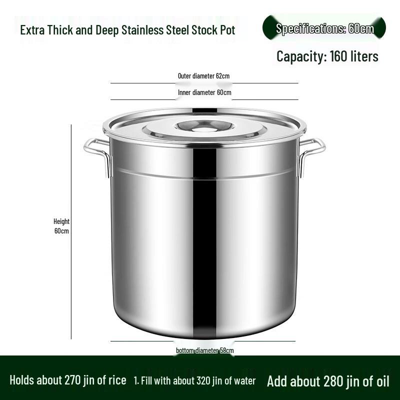 Stainless Steel Multi-Purpose Pot with Lid
