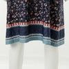 Venus Flower Border Print Dress Vevs117l