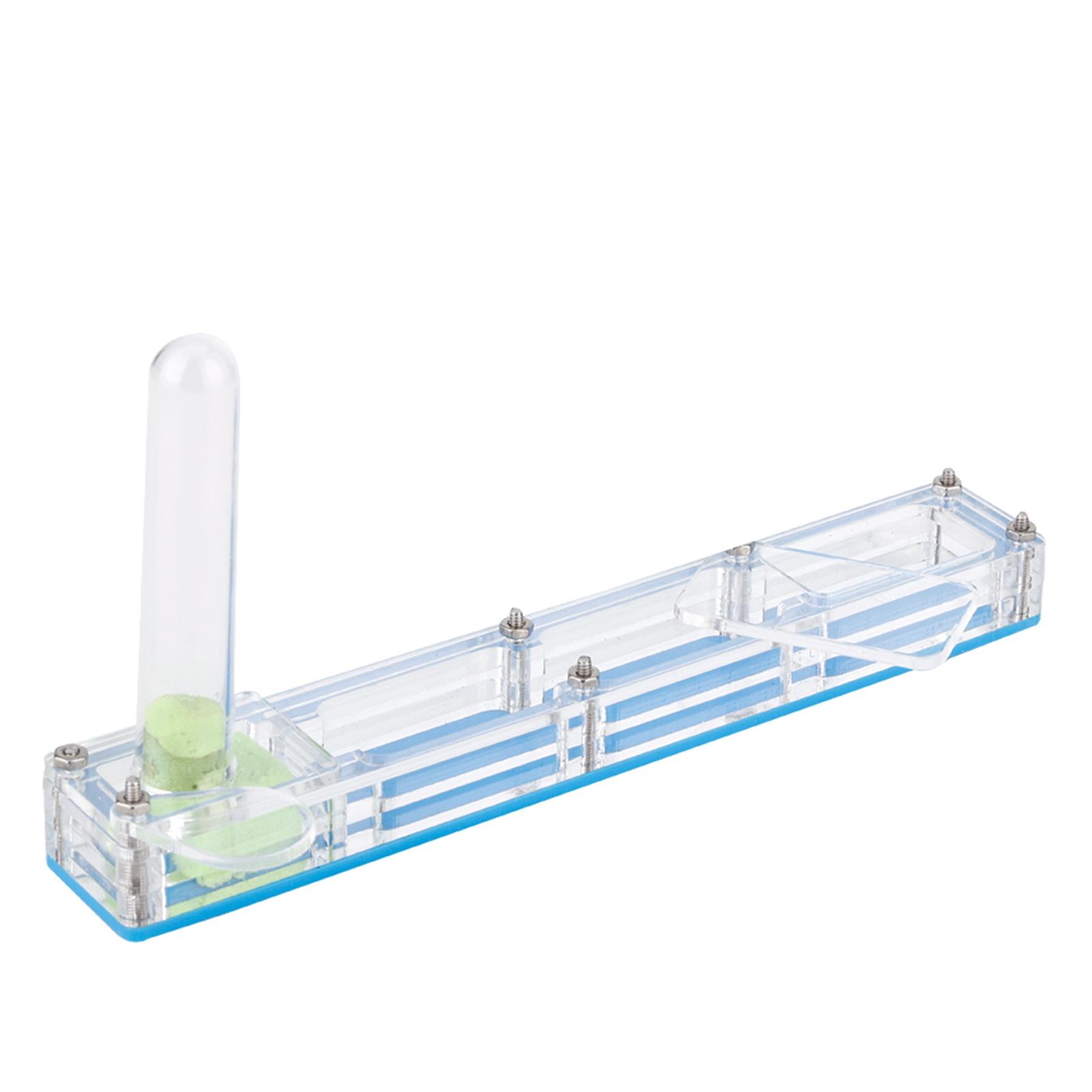 

Акриловый дом для разведения муравьев, гнездо, формикарий, выставочная коробка с увлажнением от водной башни, 5,5x0,9x3 дюйма синий