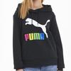 PUMA CLASSICS Sweatshirts Women's Black Hooded Moderate Regular 595915-81