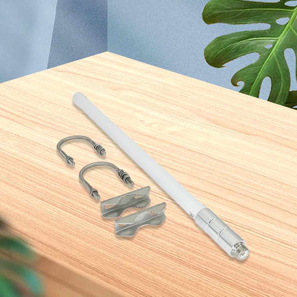 Rundstrahl-Außenantenne Wasserdichte Außen-Rundstrahl-Glasfaser-Basisantenne 144/430 MHz Glasfaserantenne