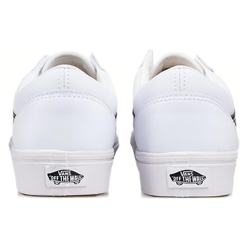 Vans Comfycush Old Skool Classic Tumble - True White Unisex Sneakers Black VN0A3WMAODJ