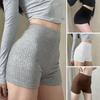 Women Yoga Shorts High Waist Slim Buttocks Lifted Gym Shorts Sexy Solid