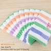 2024 Black Cat Striped Face Wash Towel - Beautiful, Thin, Home Use, Great Gift
